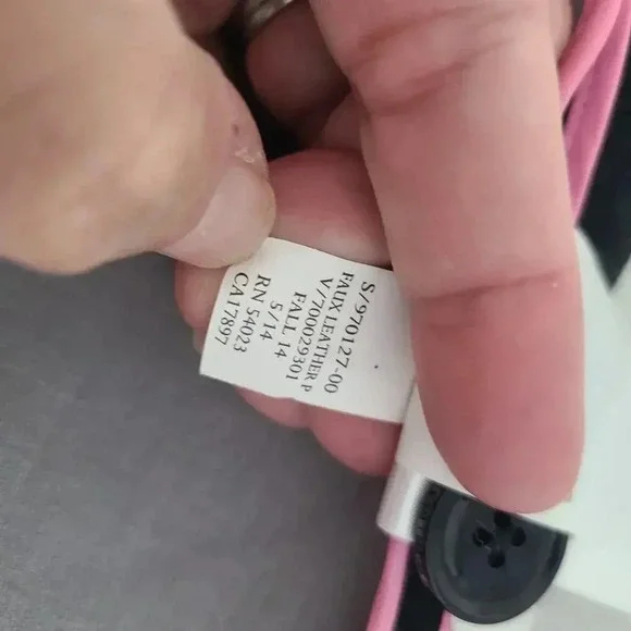 Banana Republic Faux Leather Trim Blazer Gray Stretch Office Size 14 - Picture 2 of 9